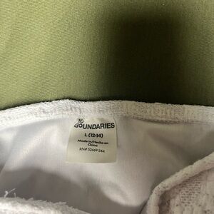 No Boundaries Classic White Tank Top